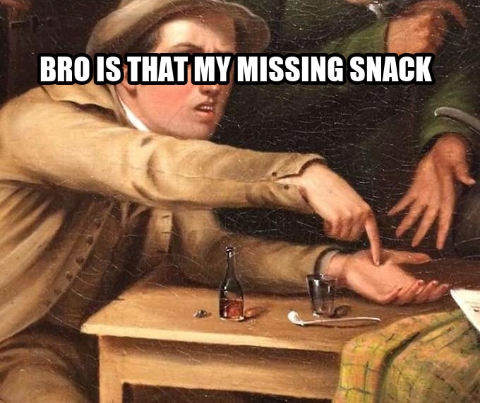 Angry Man pointing at hand seeded example