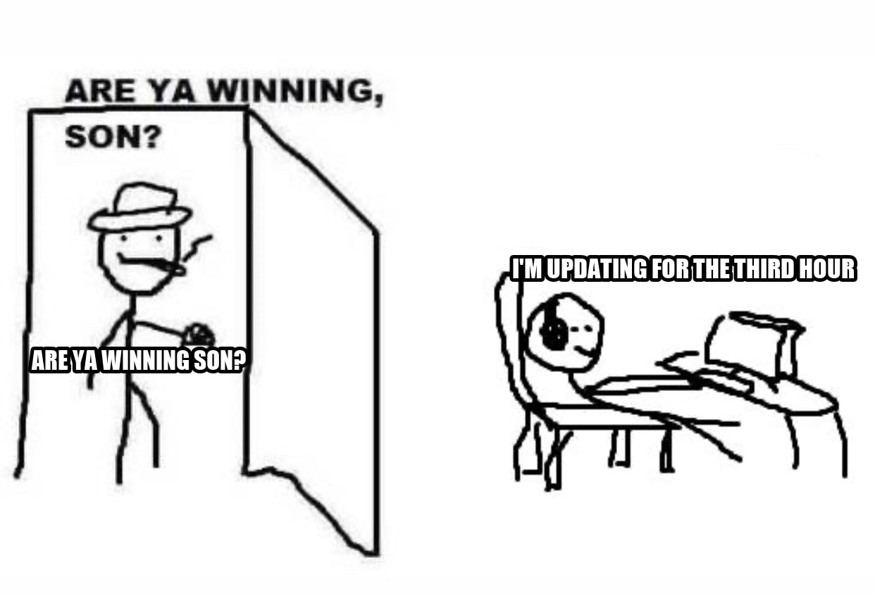 Are ya winning son? seeded example