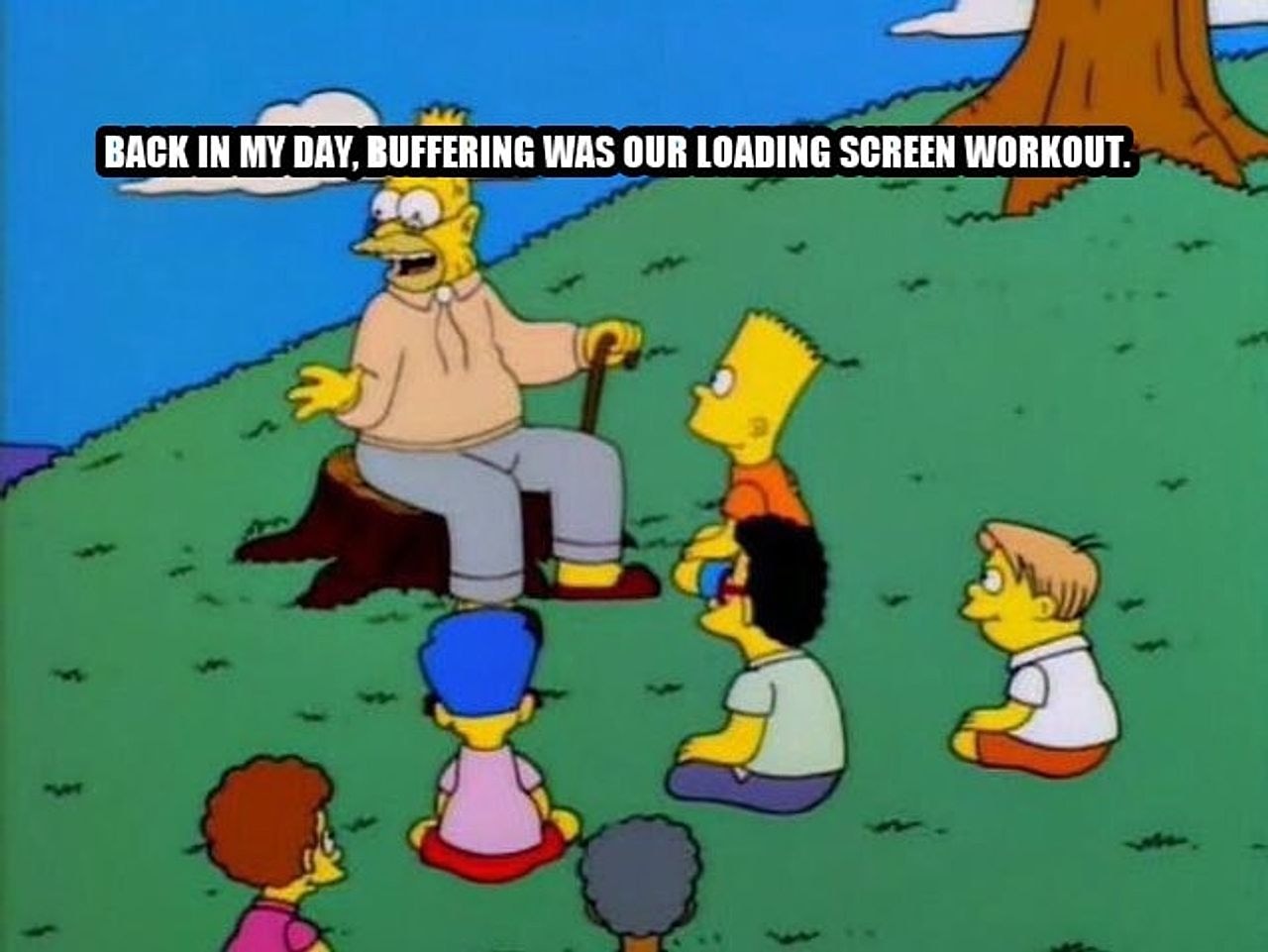 Back in my day seeded example