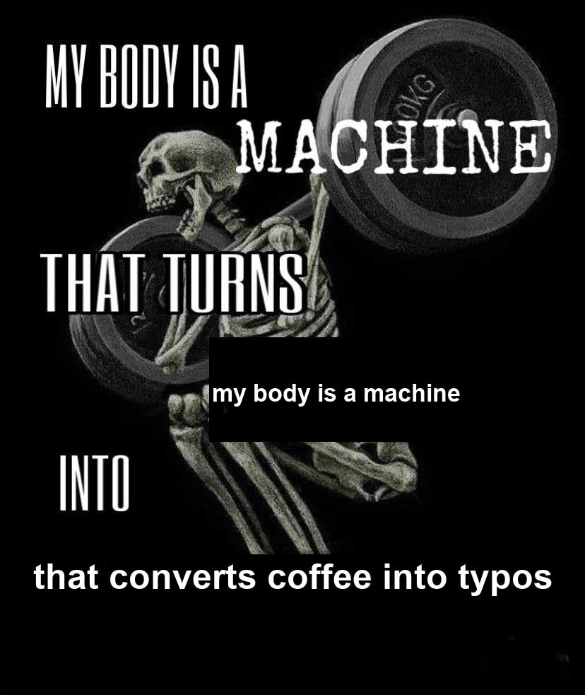 Body is a Machine seeded example