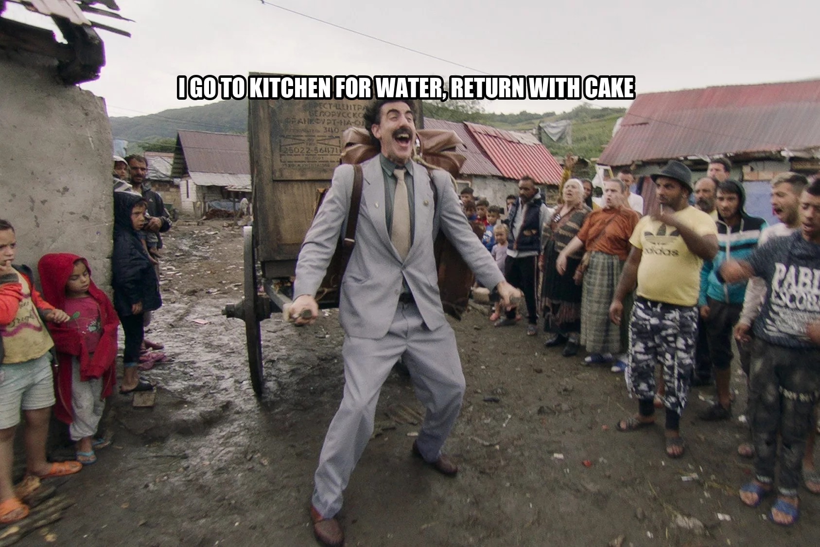 Borat i go to america seeded example