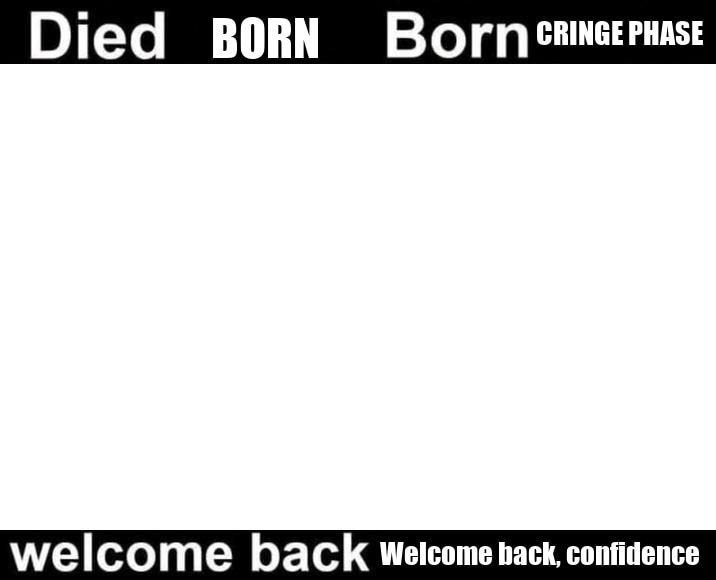 Born Died Welcome Back seeded example