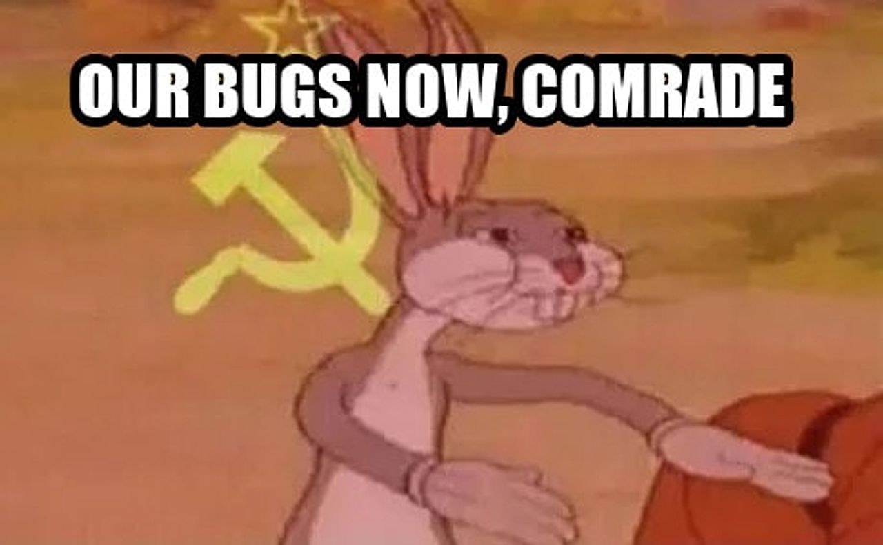 Bugs bunny communist seeded example