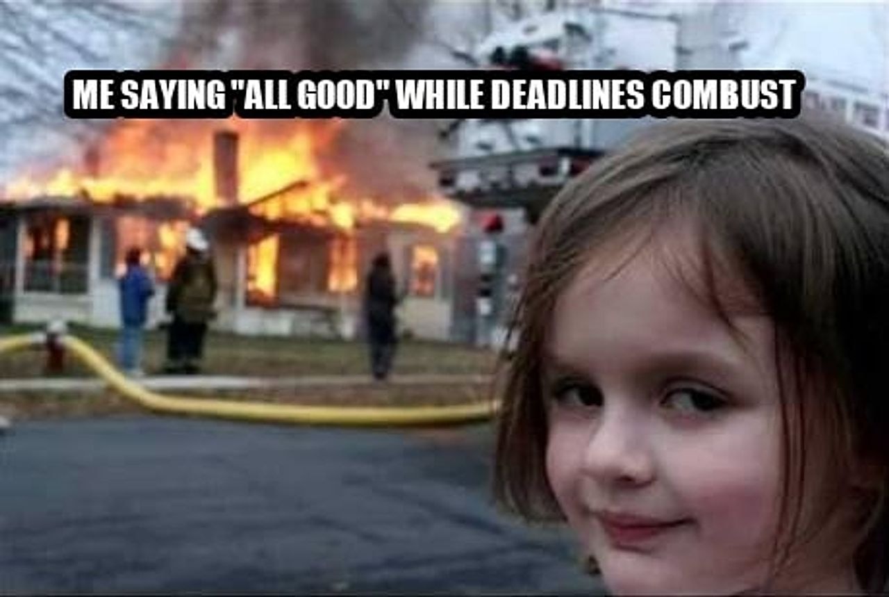 Burning House Girl seeded example