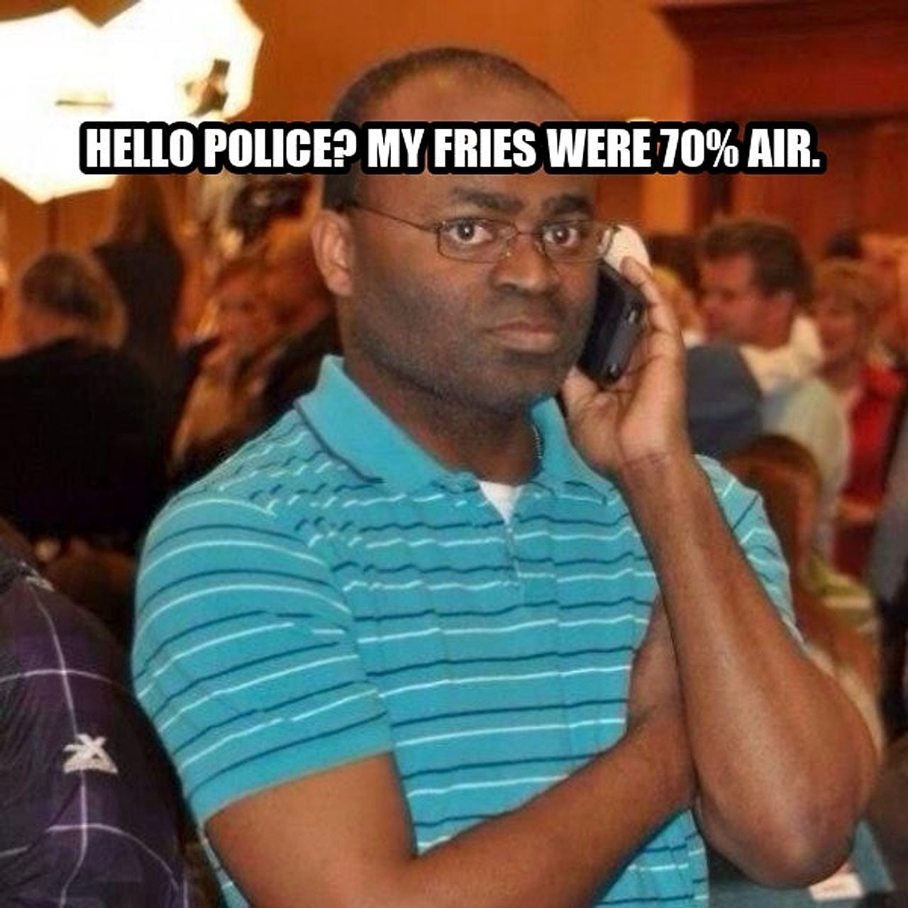 Calling the police seeded example