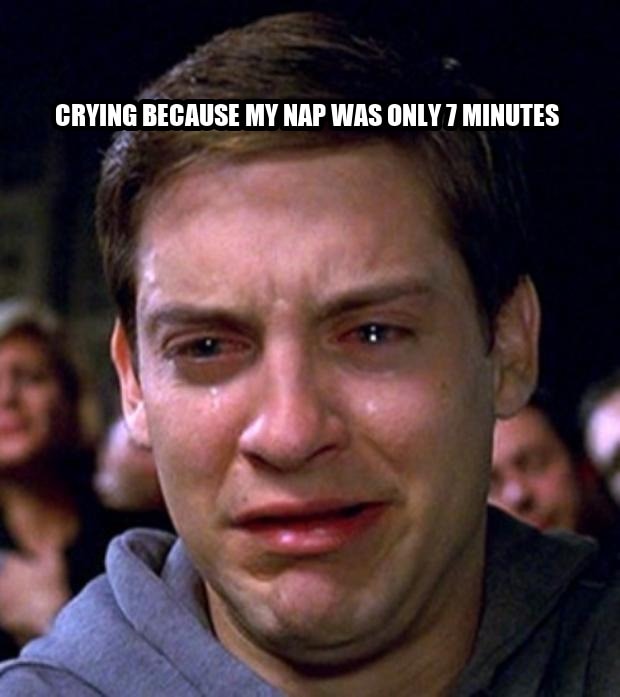 crying peter parker seeded example