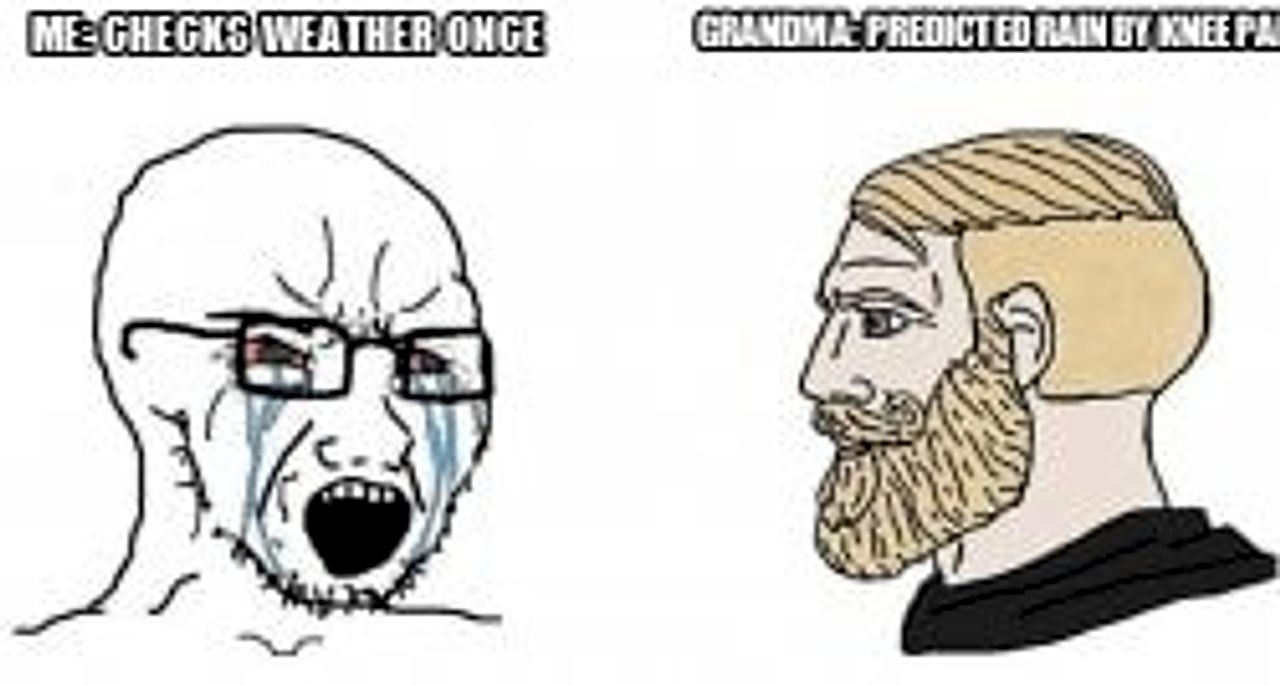 crying wojak vs chad seeded example