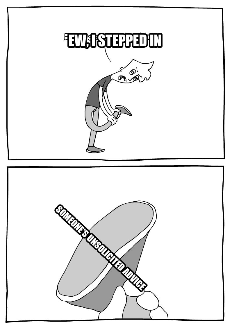 Ew, i stepped in shit seeded example