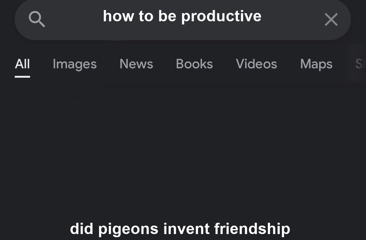 Fake search seeded example