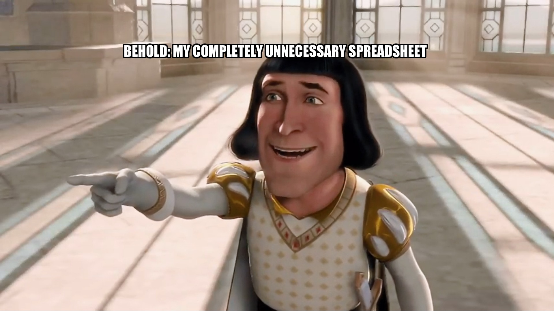 Farquaad Pointing seeded example