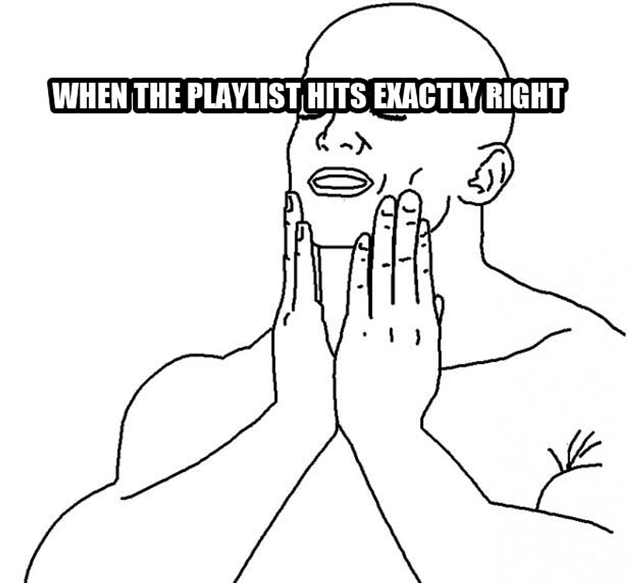 Feels Good Man seeded example