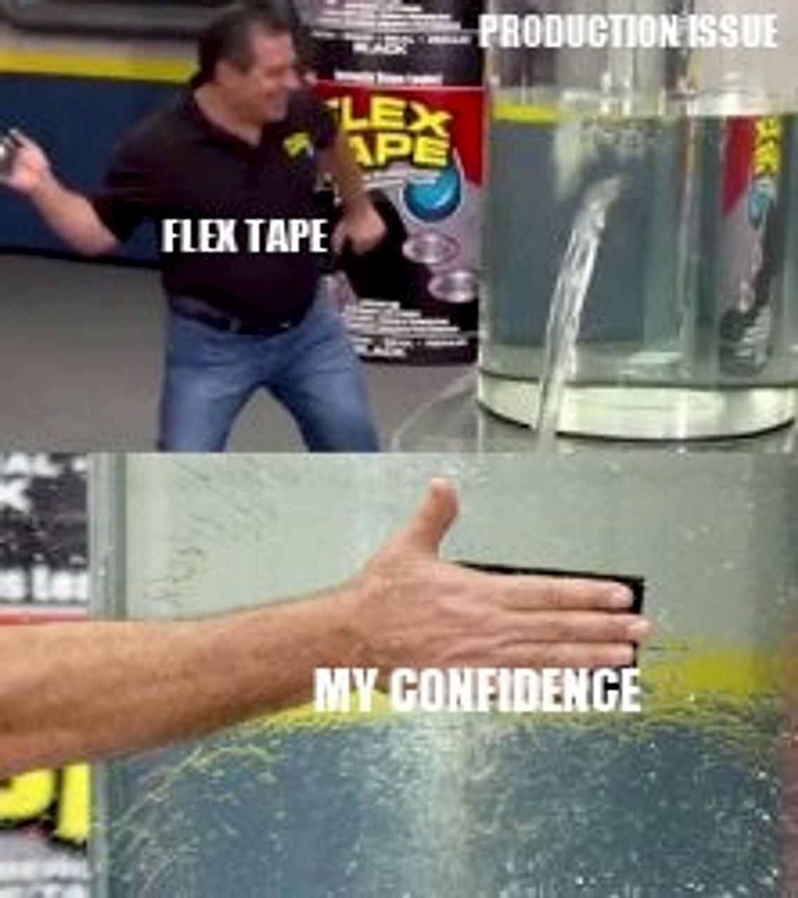 Flex Tape seeded example