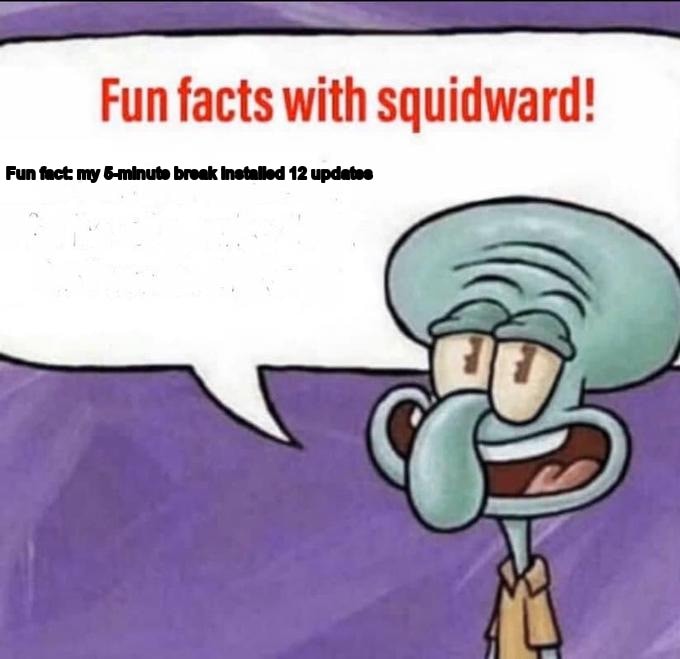 Fun Facts with Squidward seeded example