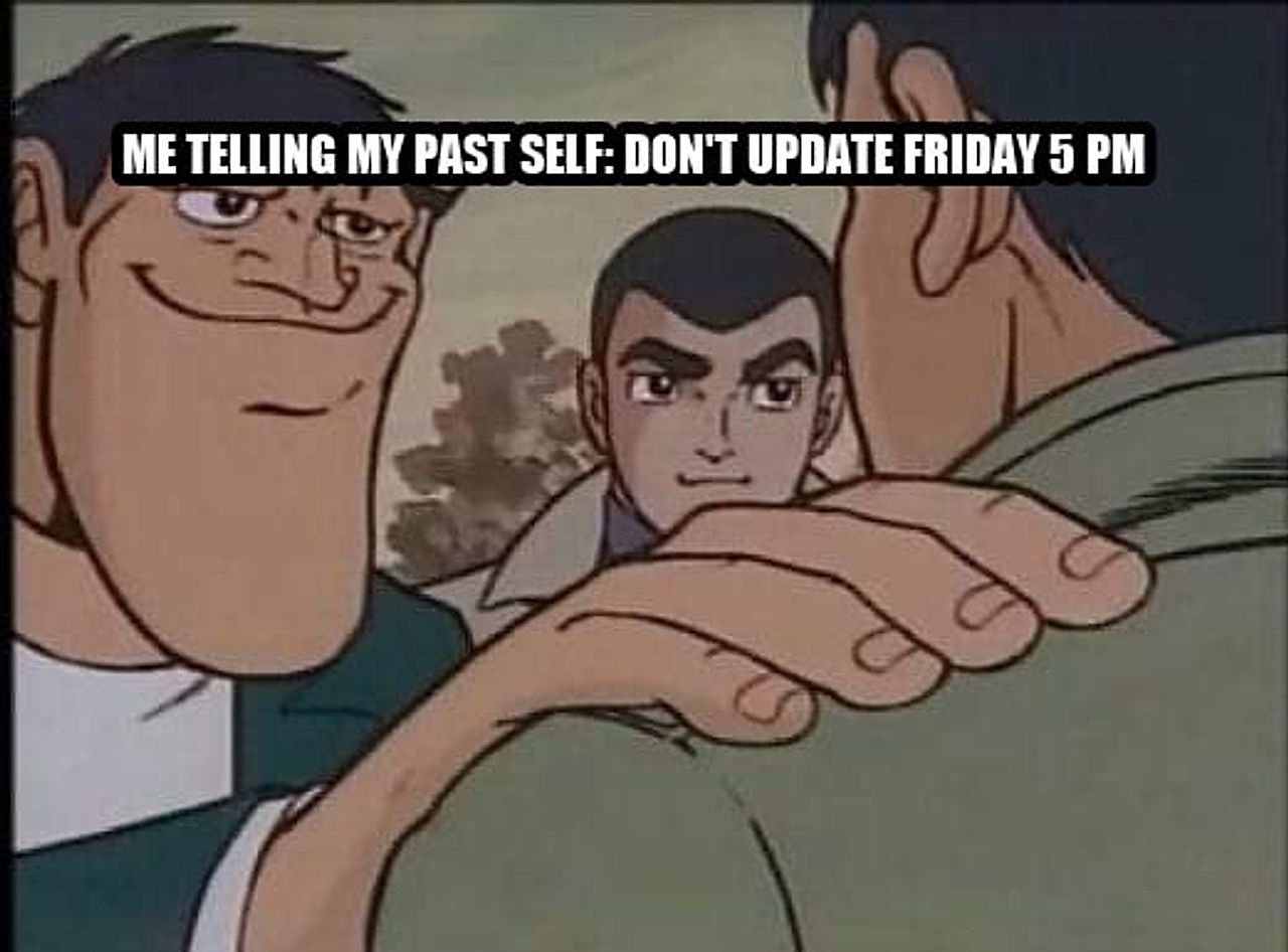 Hand on shoulder guy seeded example