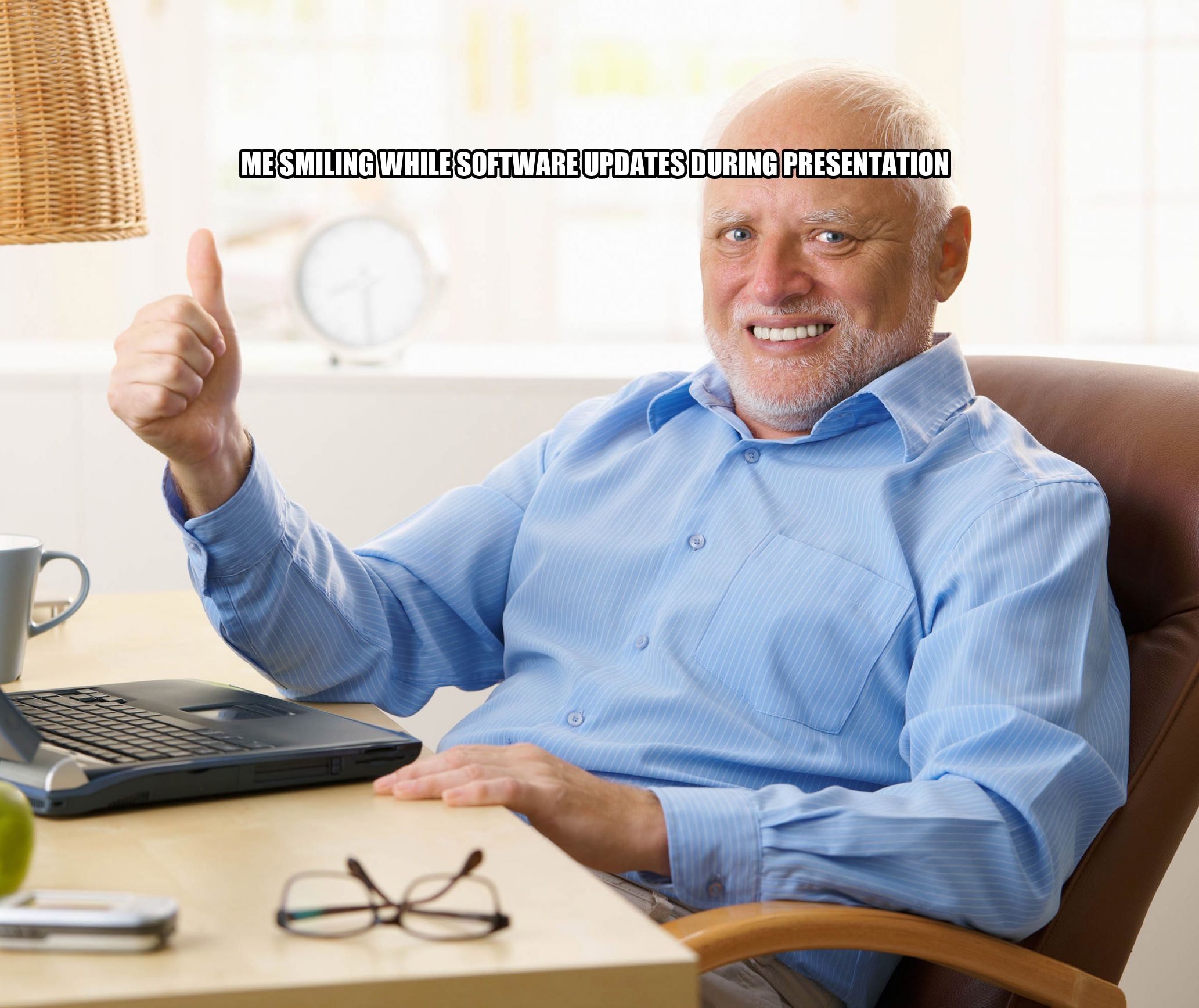 Hide the pain harold seeded example