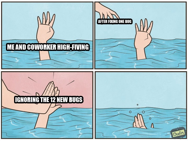 High five drown seeded example