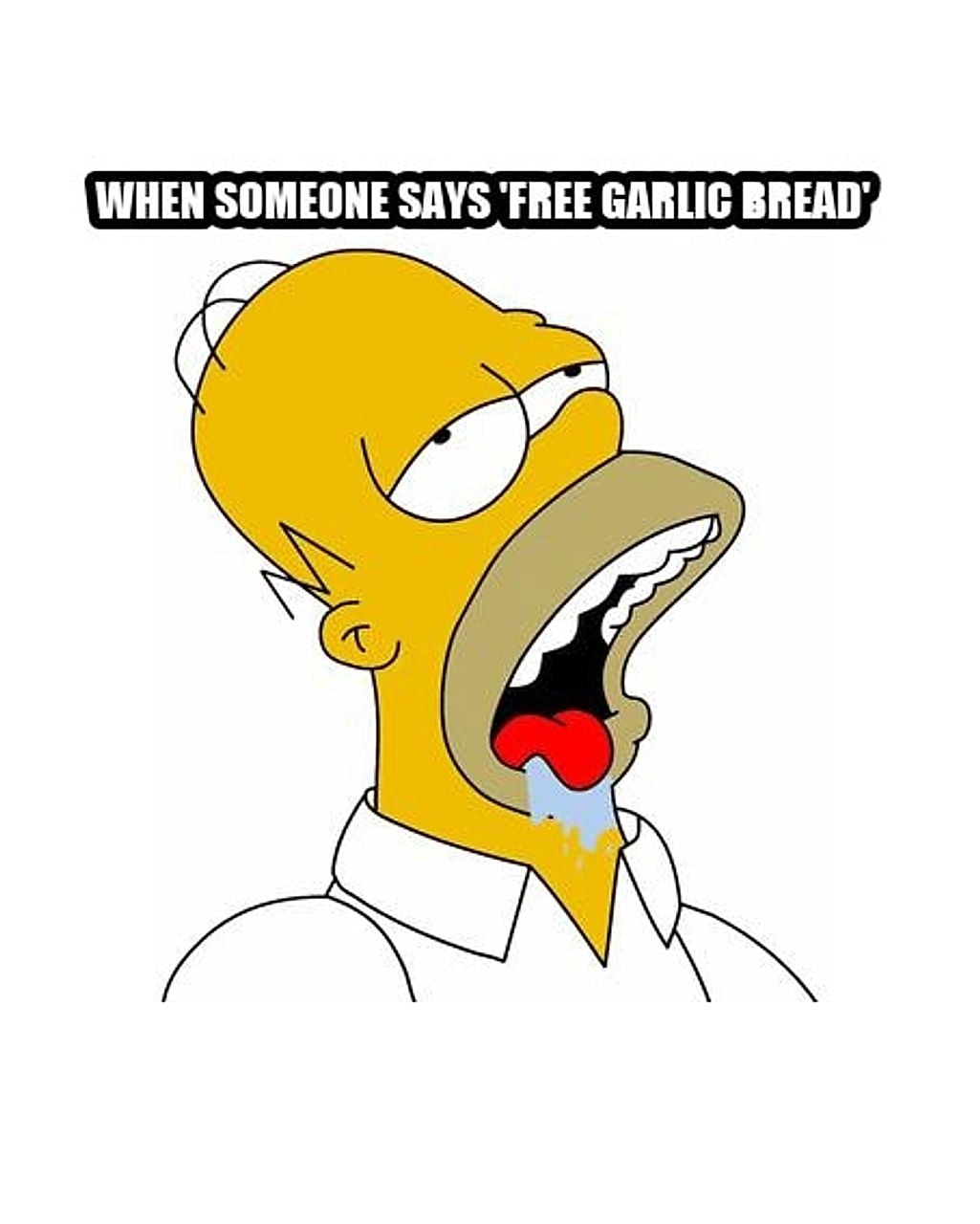 Homer Simpson Drooling seeded example