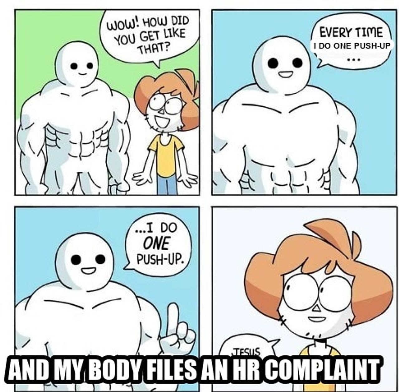 I do ONE Push-Up seeded example