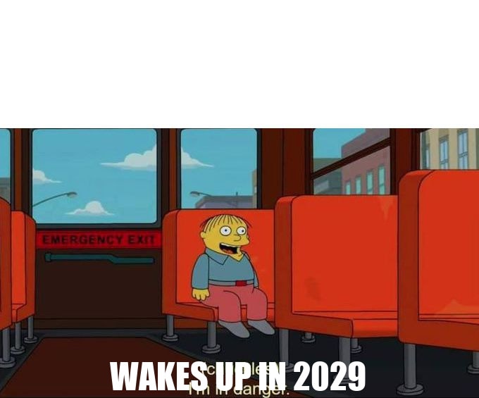 I'm in Danger + blank place above seeded example