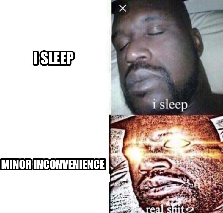i sleep real shit seeded example
