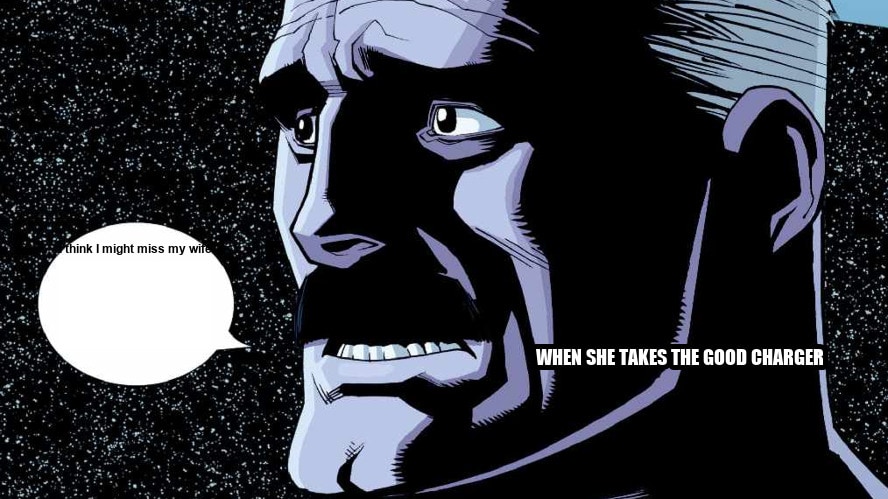 I think i might miss my wife (blank) seeded example