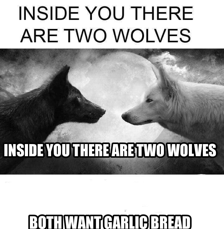 Inside you there are two wolves seeded example