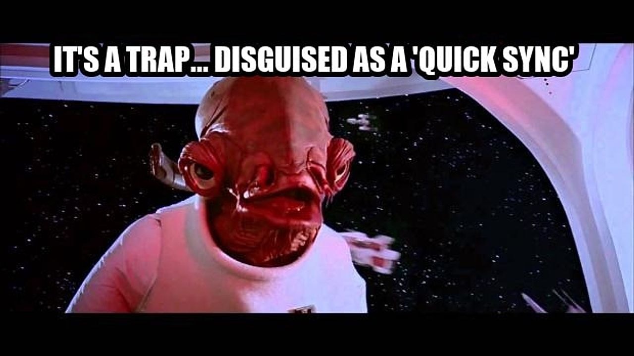 It's a trap seeded example