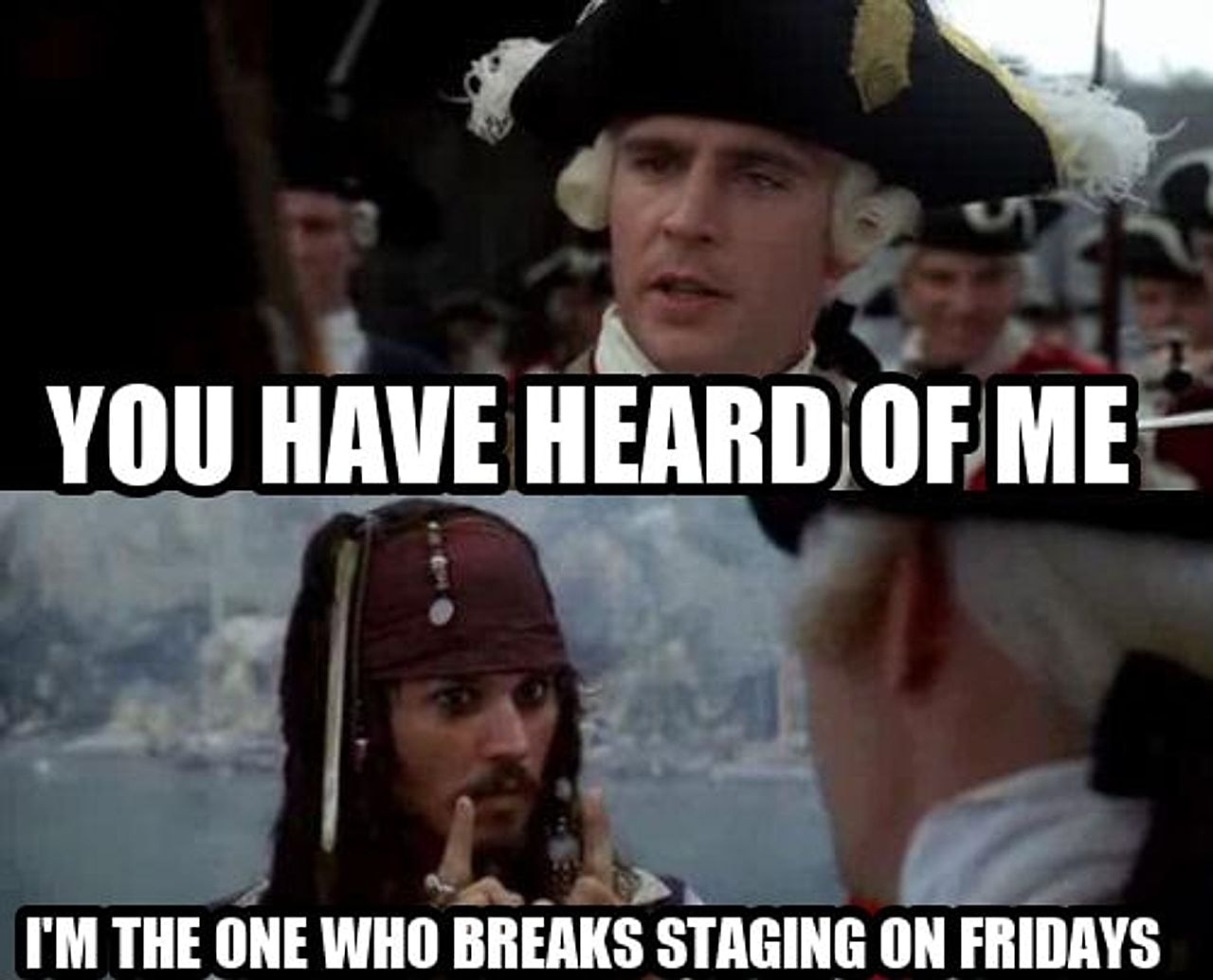 Jack Sparrow you have heard of me seeded example