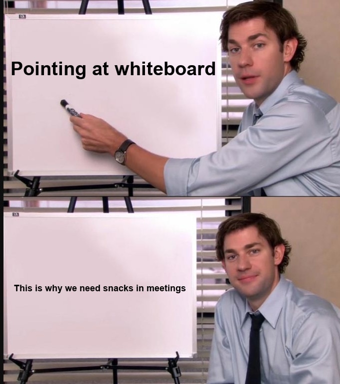Jim Halpert Pointing to Whiteboard seeded example
