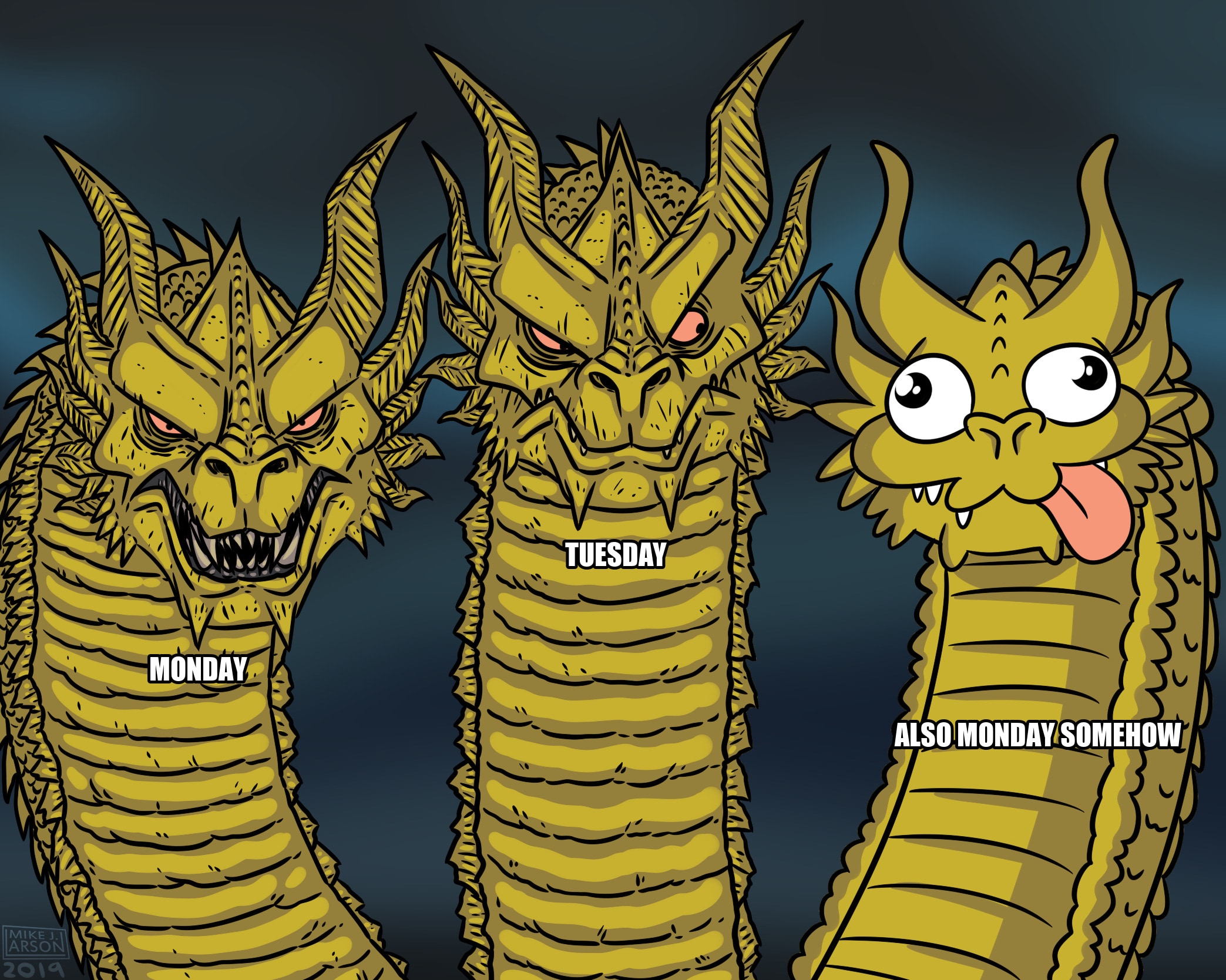 King Ghidorah seeded example