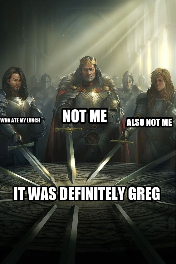 Knights of the Round Table seeded example