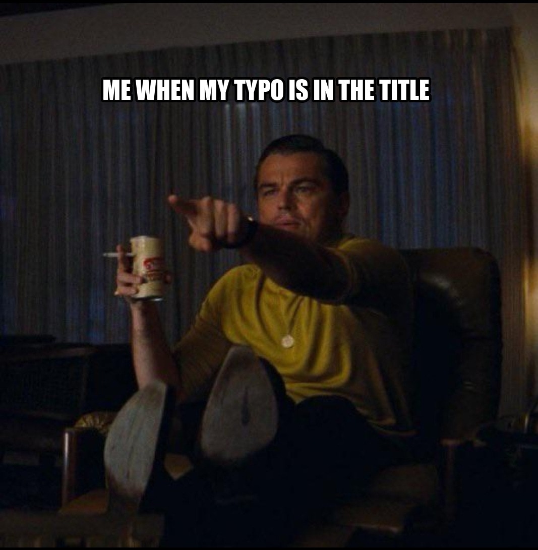 Leonardo DiCaprio Pointing seeded example