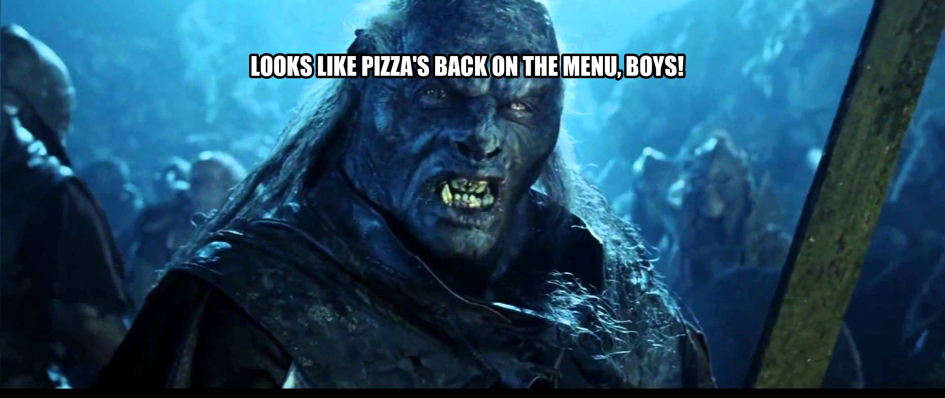 Looks like meat's back on the menu, boys! seeded example