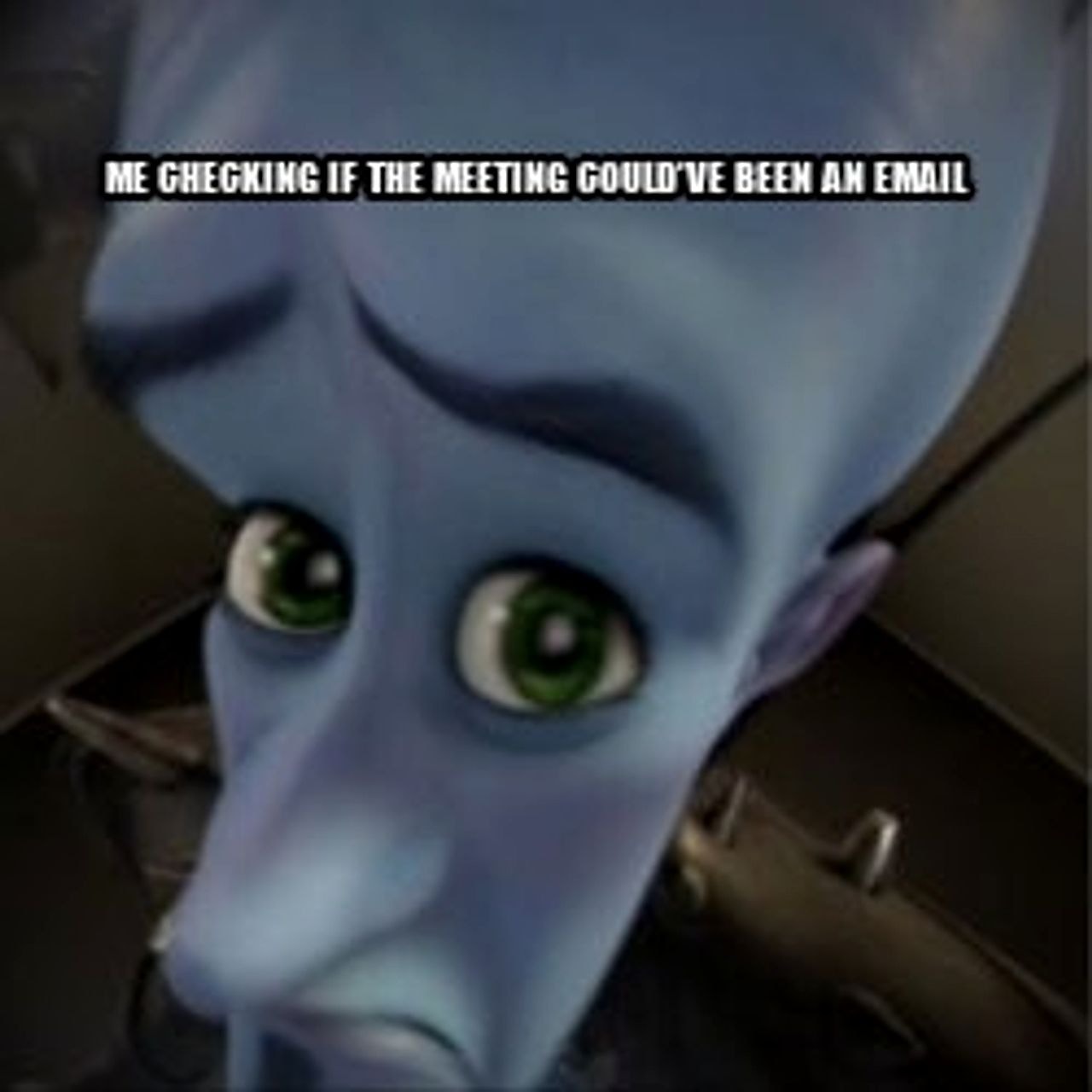 Megamind peeking seeded example