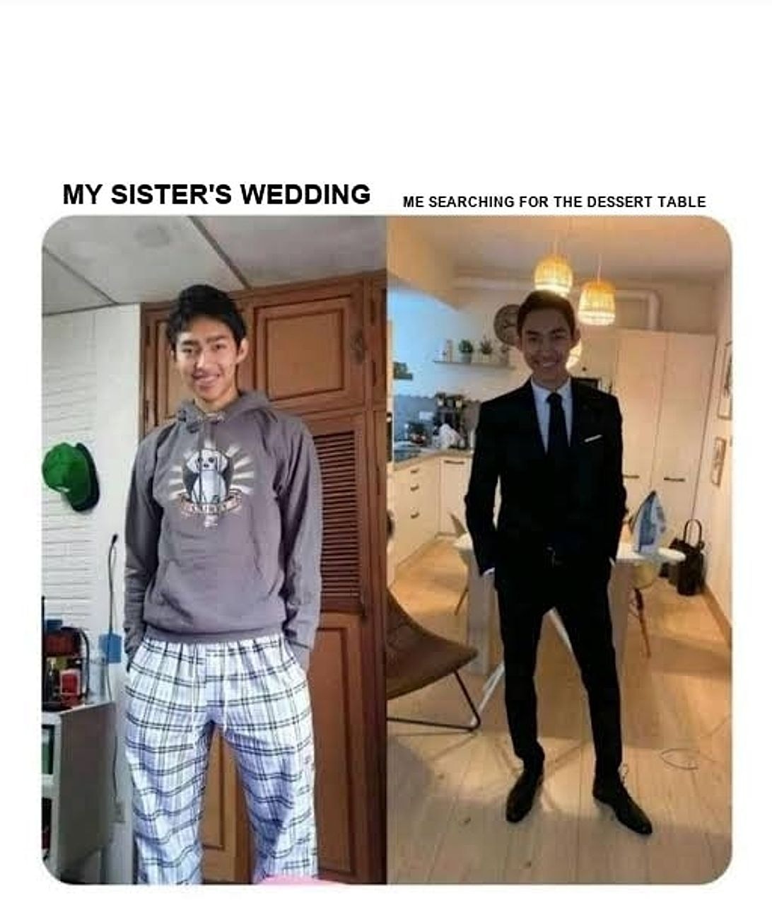 my sister's wedding seeded example