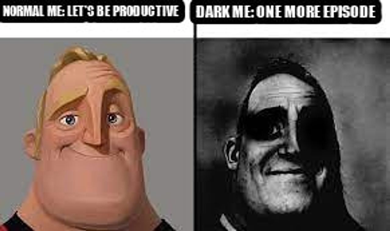 Normal and dark mr.incredibles seeded example