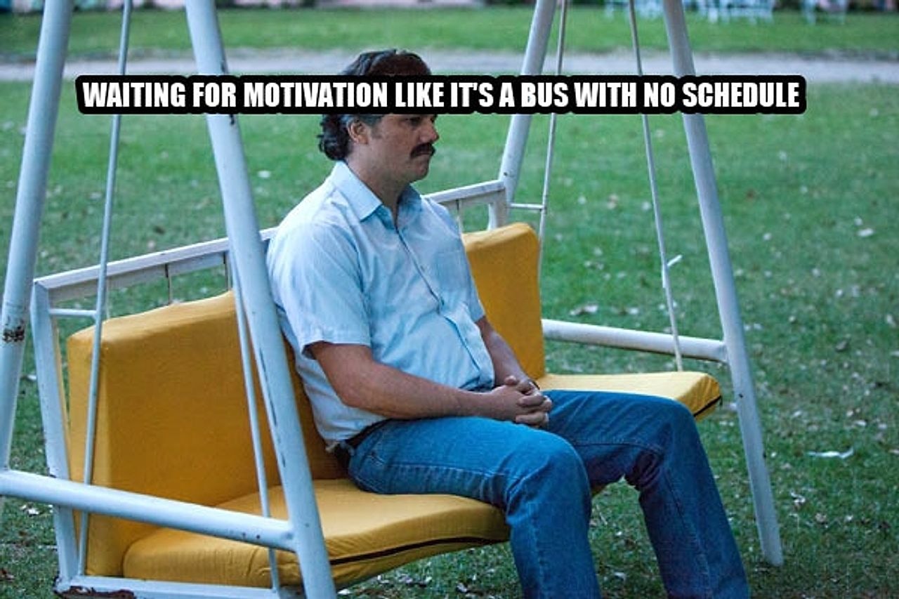 Pablo escobar waiting alone seeded example