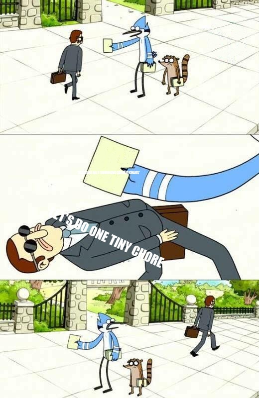 Regular Show seeded example