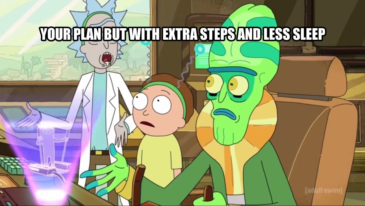 rick and morty-extra steps seeded example