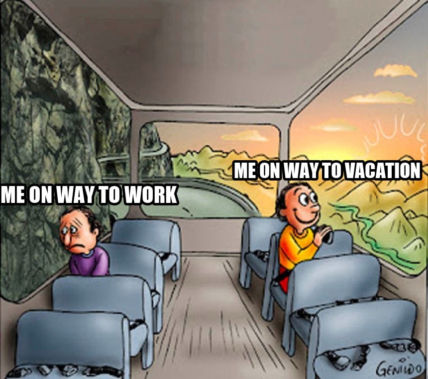 Sad guy Happy guy bus seeded example