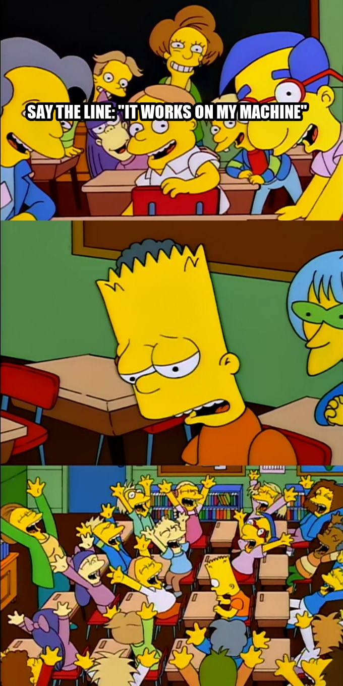 Say the line Bart seeded example