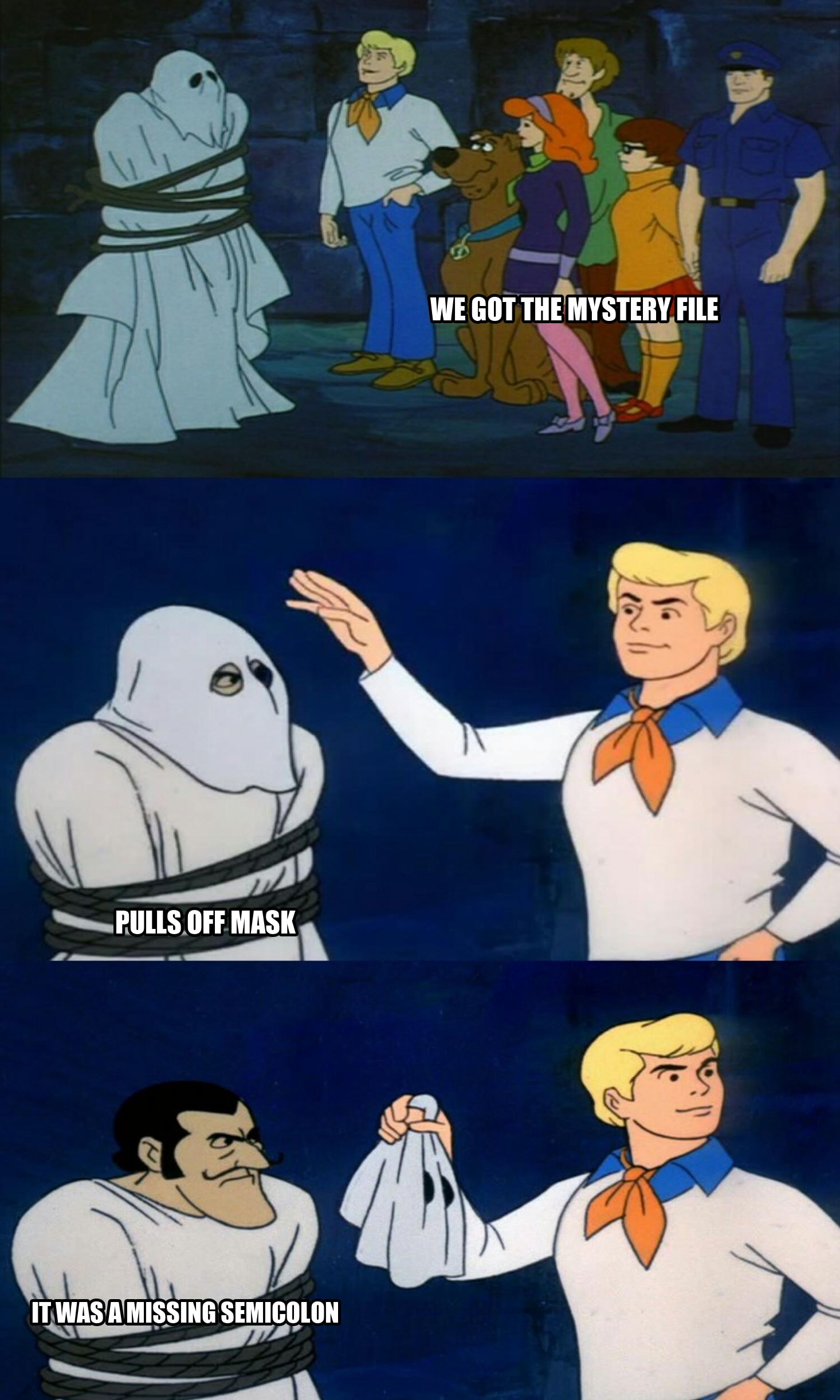 Scooby Doo Unmasking seeded example