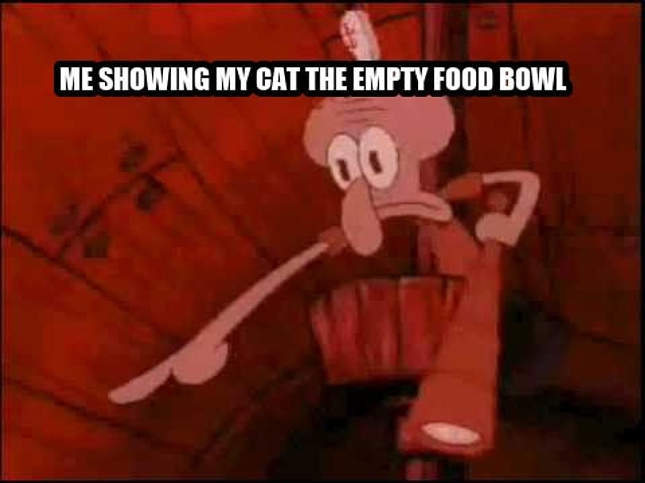 Squidward pointing seeded example