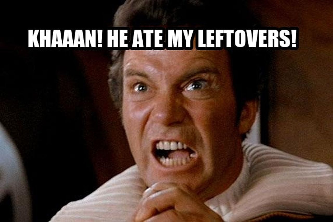 Star Trek Kirk Khan seeded example