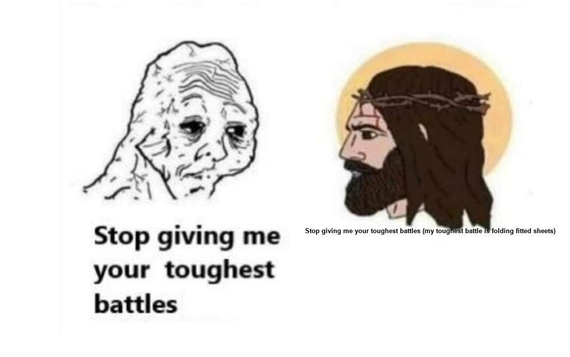 Stop giving me your toughest battles seeded example