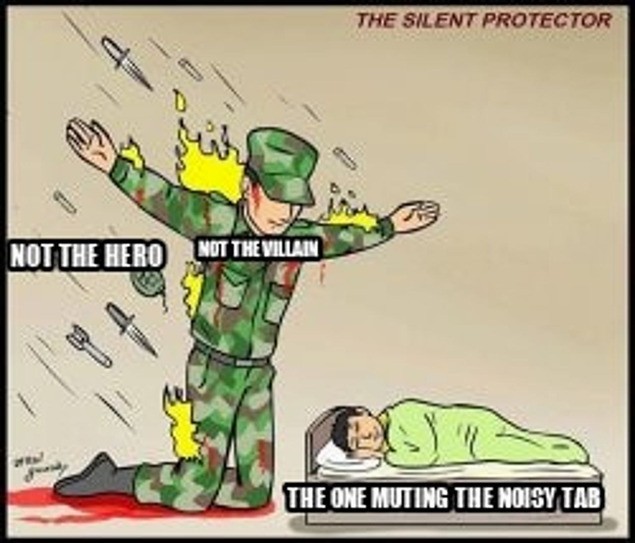 the silent protector seeded example