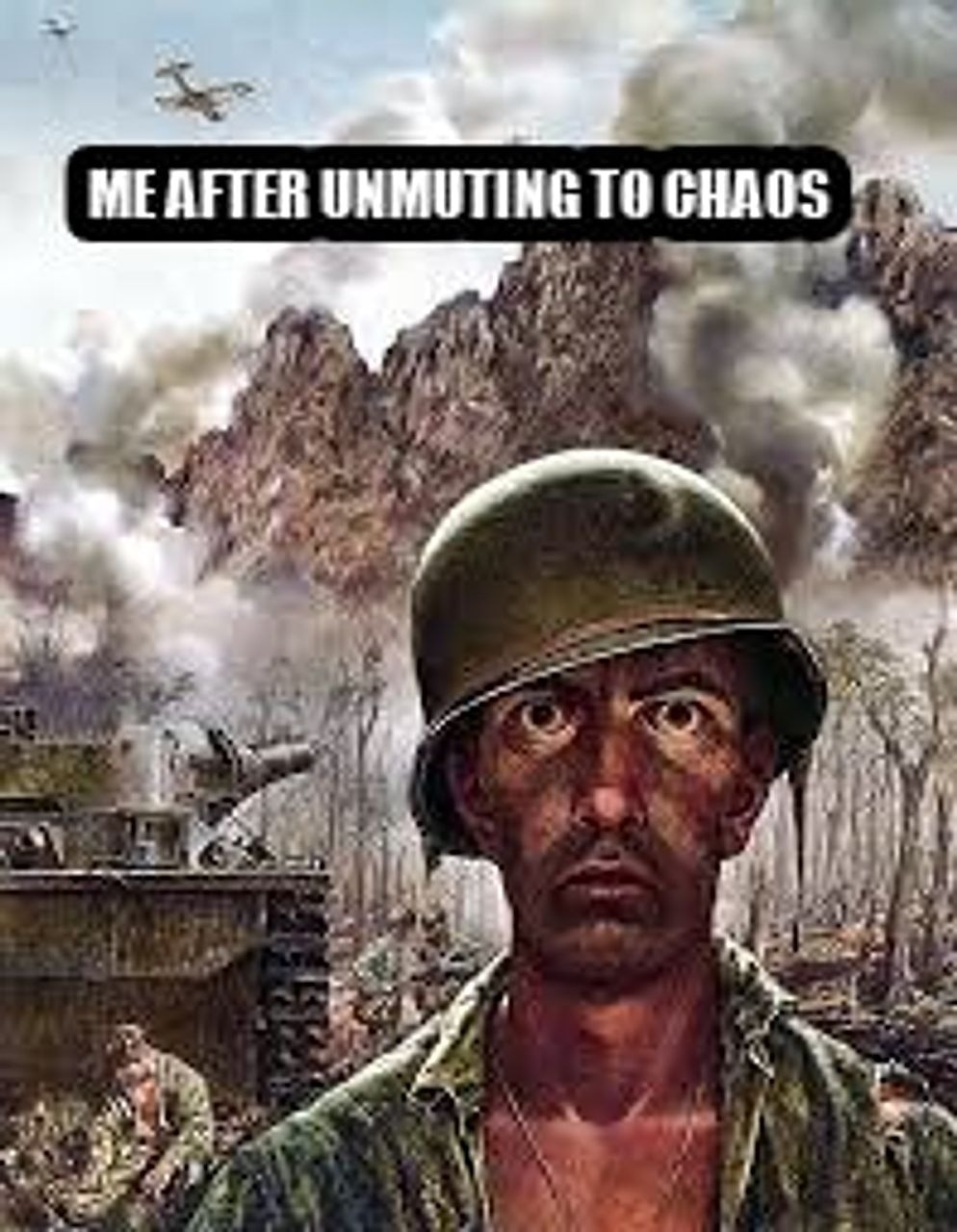 Thousand Yard Stare seeded example