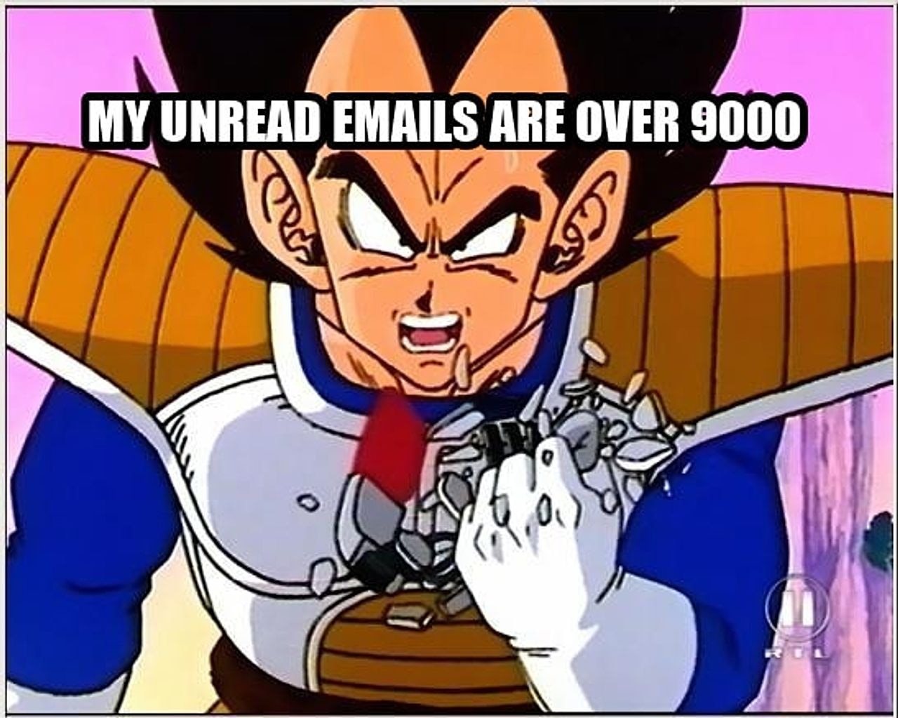 Vegeta over 9000 seeded example
