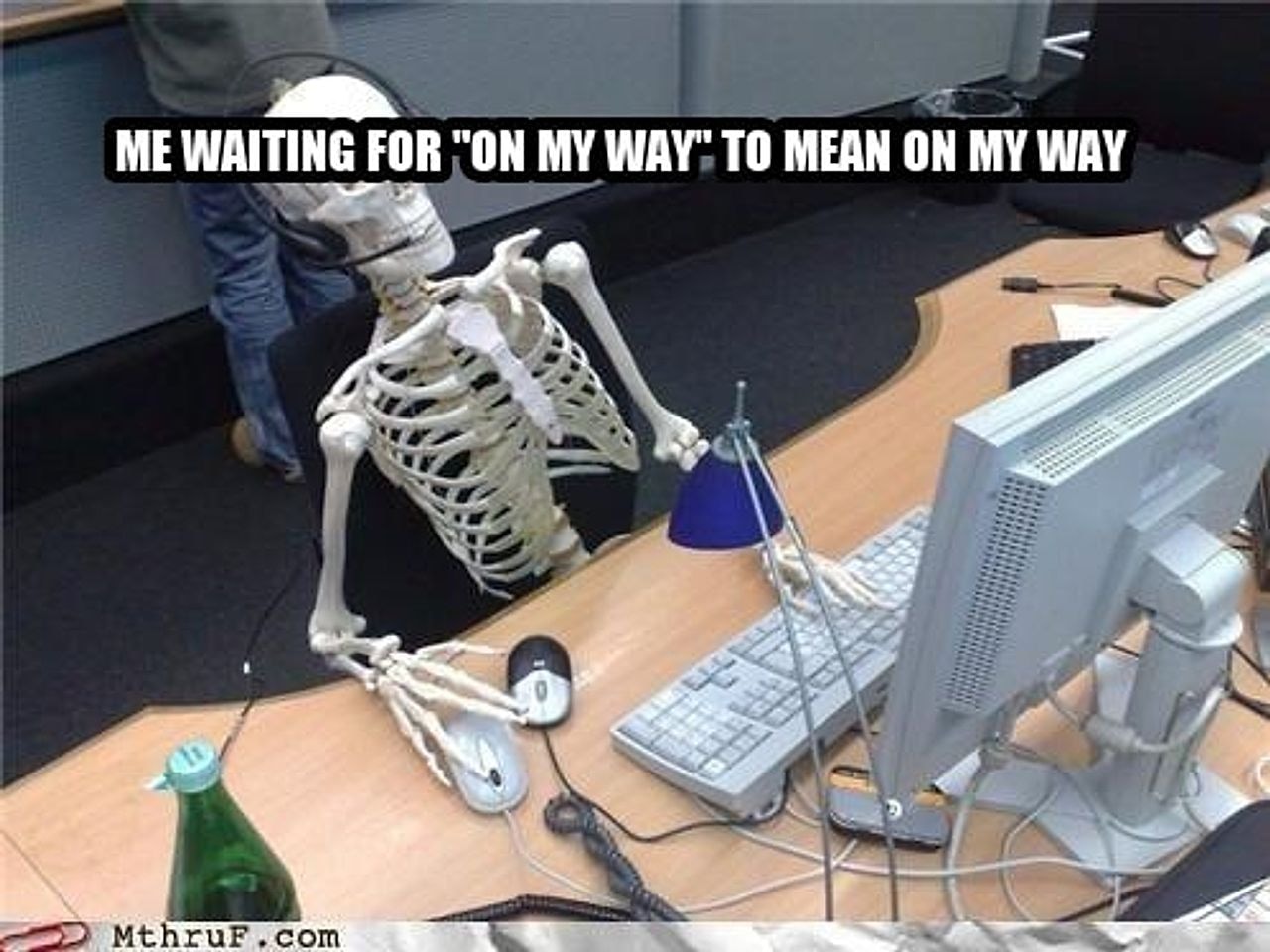 Waiting skeleton seeded example