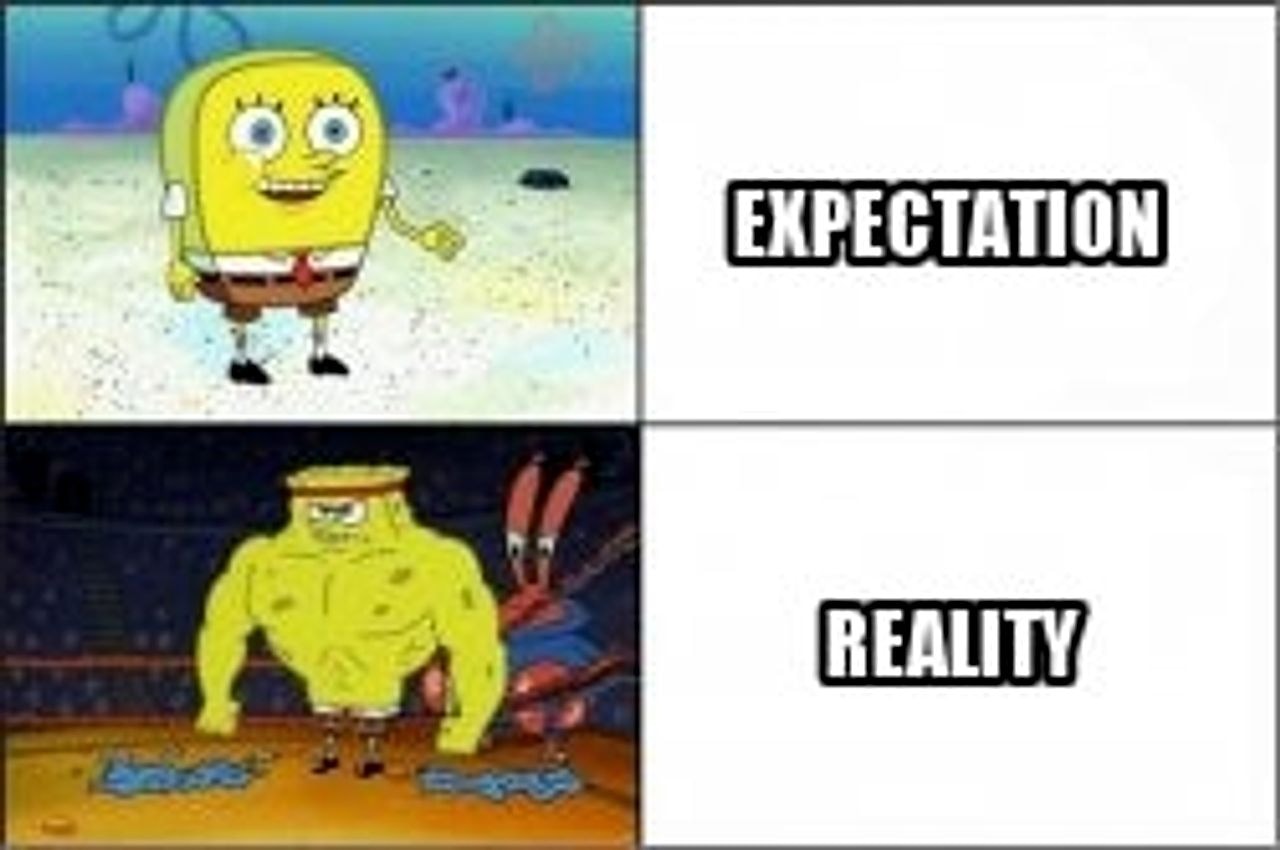 Weak vs Strong Spongebob seeded example